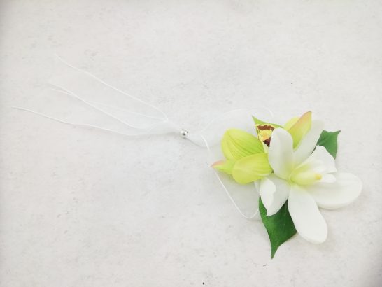 pulsera flores orquideas boda novia regalo damas honor amigas