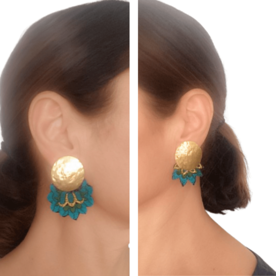 PENDIENTES VERSO AZUL