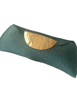 BOLSO BAGUETTE VERDE HOJA