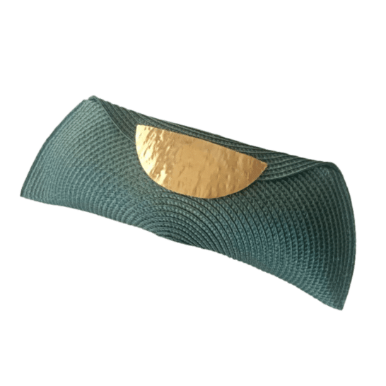 BOLSO BAGUETTE VERDE HOJA