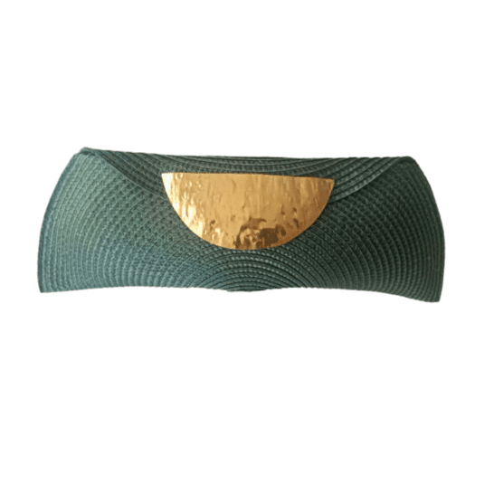 BOLSO BAGUETTE VERDE HOJA - Imagen 3