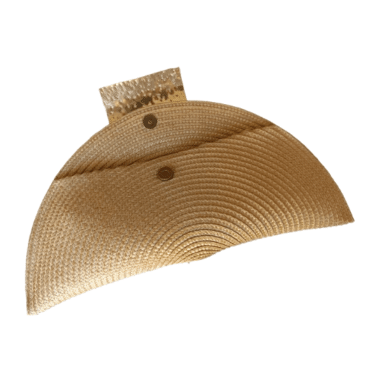 BOLSO BAGUETTE AMARILLO OCRE DORÉ - Imagen 4