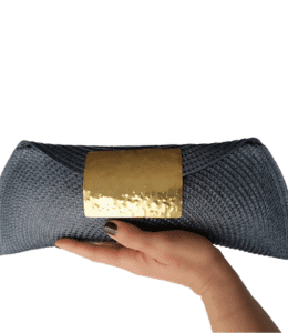 BOLSO BAGUETTE AZUL MARINO