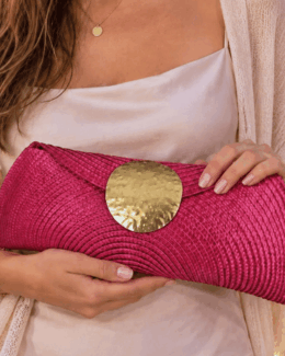 BOLSO BAGUETTE BUGANVILLA